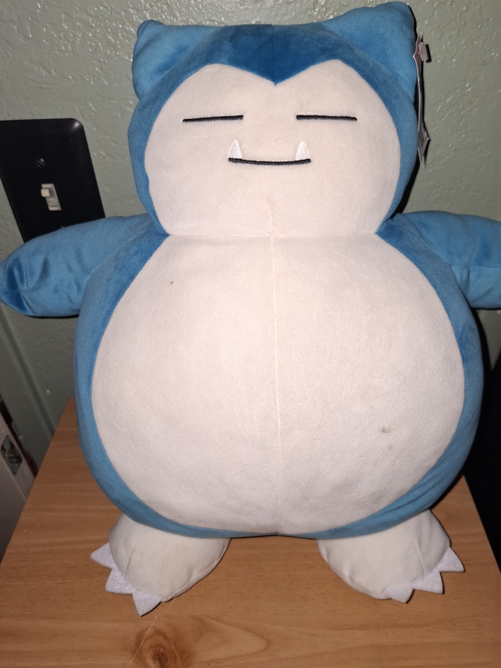 Pokemon Blue and Cream Snorlax Plush Toy
